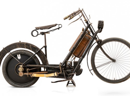 Najstarszy seryjnie produkowany motocykl sprzedany za prawie 1 mln zł. Przetrwał 129 lat