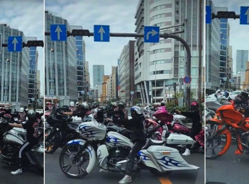 Tego jeszcze nie widziae! Kawalkada baggerw na ulicach Szanghaju. Nie w Ameryce? Nie tym razem (VIDEO)