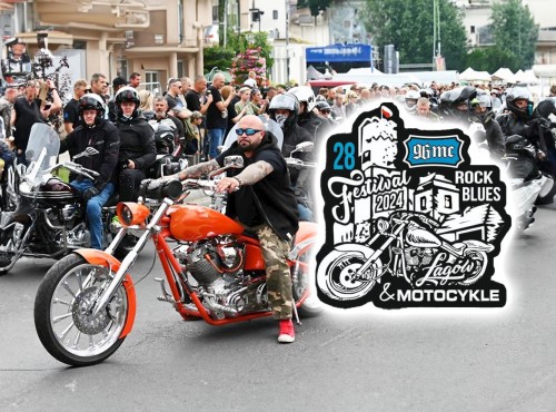 Pamitkowa Blacha z XXVIII Festiwalu Rock Blues i Motocykle w agowie 2024