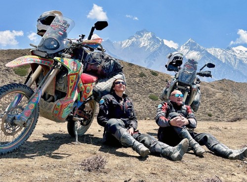 37 000 km na motocyklach! Z Polski do Nepalu. One More ADV w Mustangu i wok Annapurny