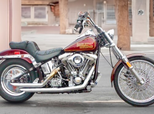 Harley-Davidson FXST Softail Evolution. Przy tym silniku grzebao Porsche!