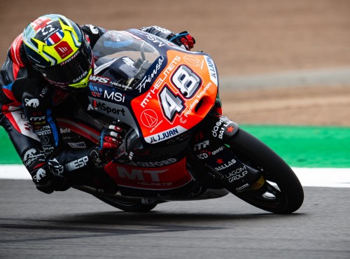 Moto3 na Silverstone: Ivan Ortola wygrywa wycig Moto3 o Grand Prix Wielkiej Brytanii. David Alonso wzity w kleszcze