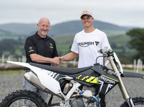 Paul Edmondson i Jonny Walker oficjalnie w Triumph Racing Enduro Team