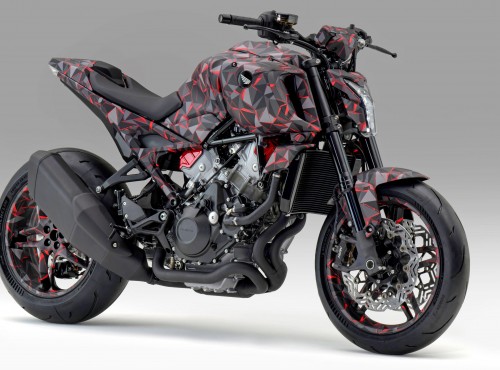 Honda V3R 900 E-Compressor Prototype pokazana na EICMA 2025. Trzy cylindry w ukadzie V i kompresor