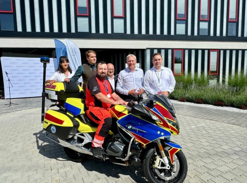 Motocykle ratunkowe wpisane do katalogu wiadcze gwarantowanych. Nowa jako w ratownictwie medycznym