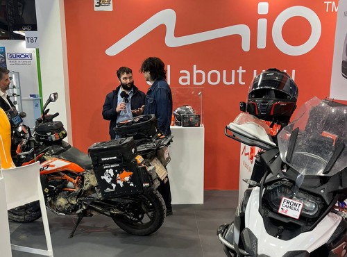 Nowoci od Mio i premierowy model MiVue MK50 na targach EICMA Fiero Milano 2025