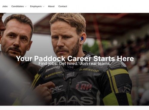 Chcesz pracowa w wycigach motocyklowych? Ten portal z ogoszeniami o prac ci to umoliwi