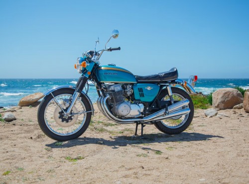 Pierwszy motocykl Honda CB750 wysany do USA jest na sprzeda. Ma nietypowe rozwizania techniczne