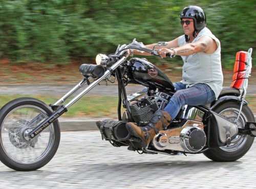 Chopper od Szajby. Prawdziwy amerykaski. Taki jak z Easy Rider