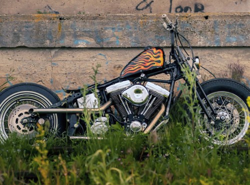 FLSTC Evo 1998 po radykalnej metamorfozie. Softail w nowej, surowej ods�onie