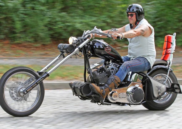 Chopper od Szajby. Prawdziwy amerykaski. Taki jak z Easy Rider