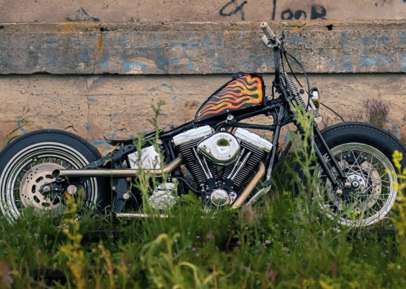 FLSTC Evo 1998 po radykalnej metamorfozie. Softail w nowej, surowej ods�onie