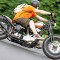 Harley Davidson Knucklehead custom w akcji z