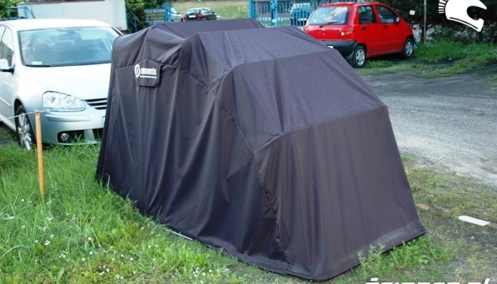 Mototent - szybka ochrona motocykla