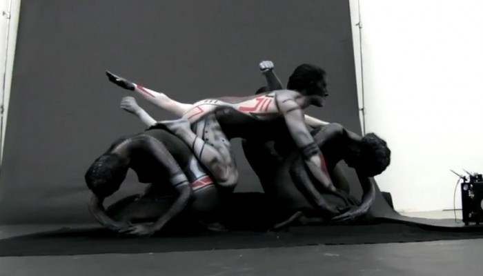 Motocykle zrobione z... ludzi