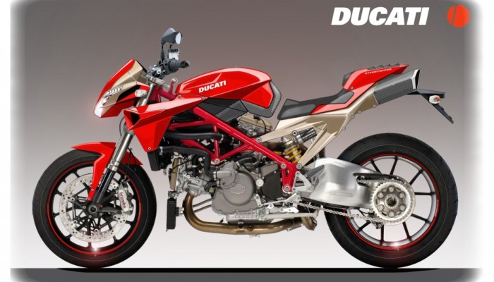 Ducati Hyperfighter - streetfighter  na bazie 1098R