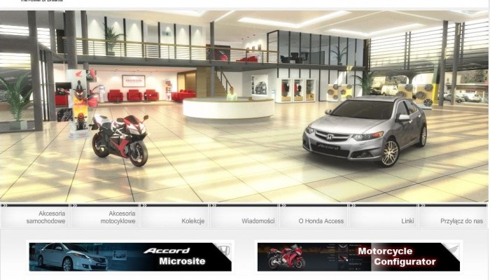 Honda w internecie