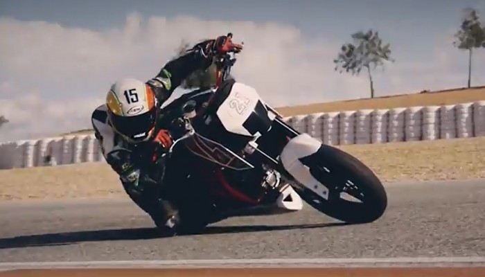 KTM Duke 690 Track w akcji