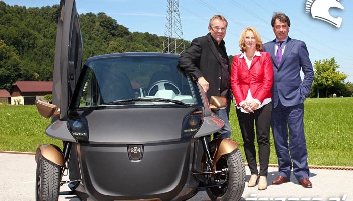 KTM E3W - elektryczny samoch�d tr�jko�owy