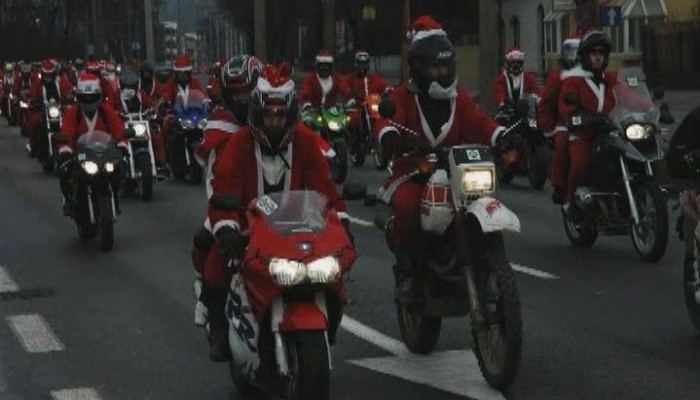 Miko�aje na Motocyklach w Gdyni 2008