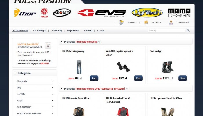 Parts Poland - sklep internetowy POLand POSITION