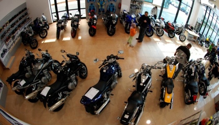 Sprzeda motocykli w padzierniku 2010