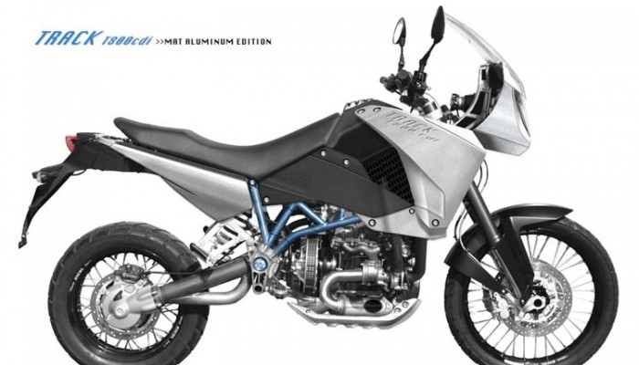 Track T800 CDI - motocykl na rop�