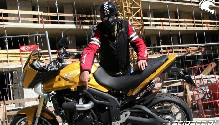 Triumph Tiger z kompresorem i wtryskiem N2O