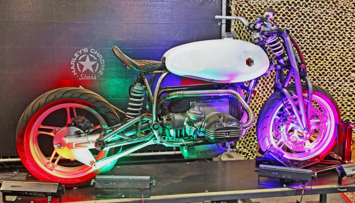 Big Twin Bikeshow Expo 22 Houten wystawa motocykli custom  z