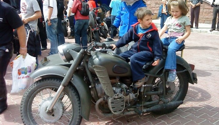 przymiarka do motocykla