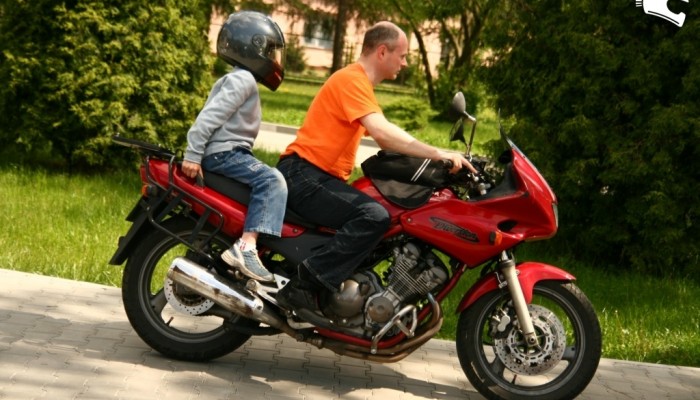 Motocyklowy Dzie Dziecka w Domu Dziecka w Gostyninie