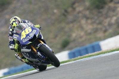 GP Hiszpanii - Valentino Rossi na 
