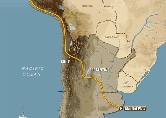 Dakar 2012 w Argentynie, Chile i Peru!