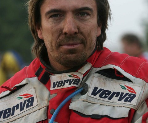 Marek Dbrowski w Rajdzie Dakar 2008 w roli menadera