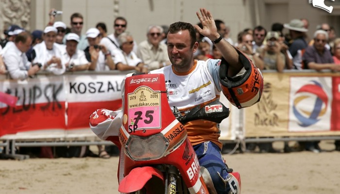 Krzysztof Jarmu przed Dakarem 2010 -