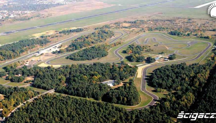 Tor Pozna� z lotu ptaka