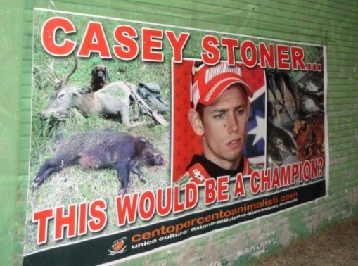 Ekolodzy kontra Casey Stoner