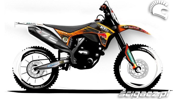 KTM SX-F 350 2010 na targach EICMA