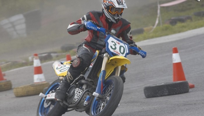 Pierwszy trening SuperMoto na Imoli