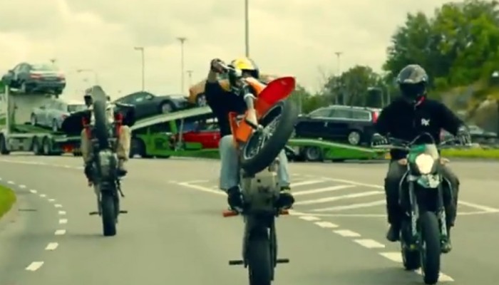 Supermoto na ulicy, czyli nie tylko Katowice!