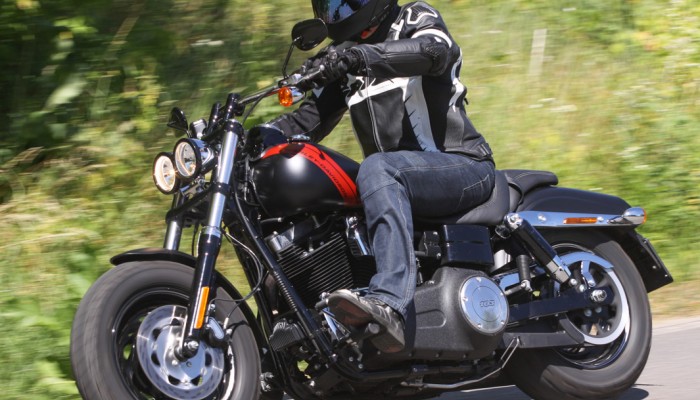 Harley-Davidson Fat Bob - kawa porcznego motocykla