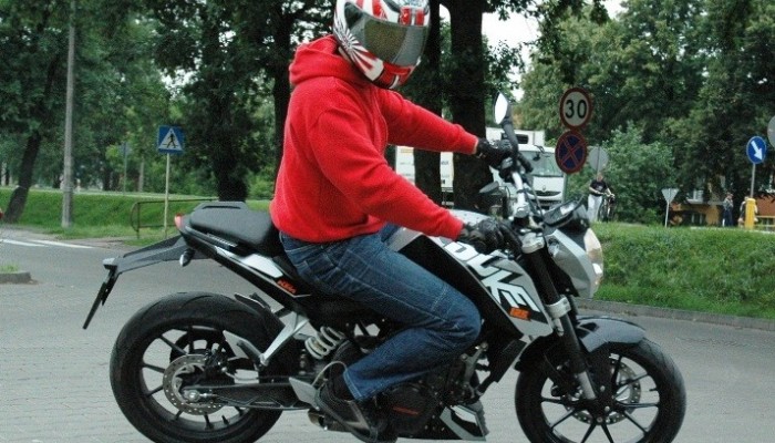 KTM Duke 125 - pierwsze wra�enia