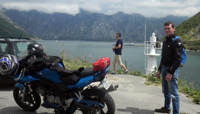 Motocyklem przez Pwysep Bakaski - Tour de Balkan