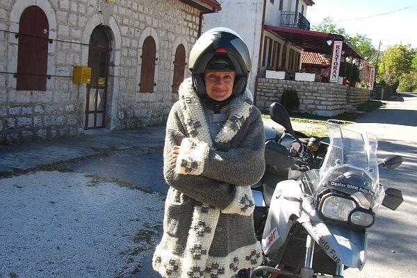 Ania Jackowska na Bakanach - Moto Balkan Cooltour