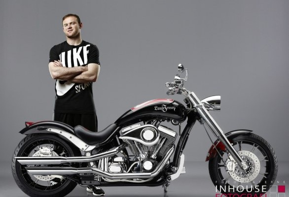 Motocykl Wayne’a Rooney na aukcji charytatywnej