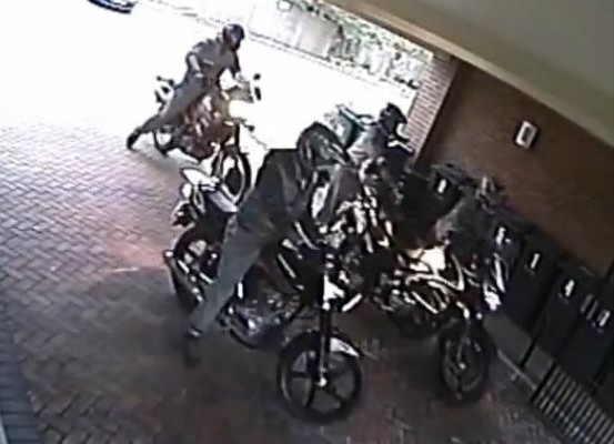 Kradzie motocykla w 60 sekund