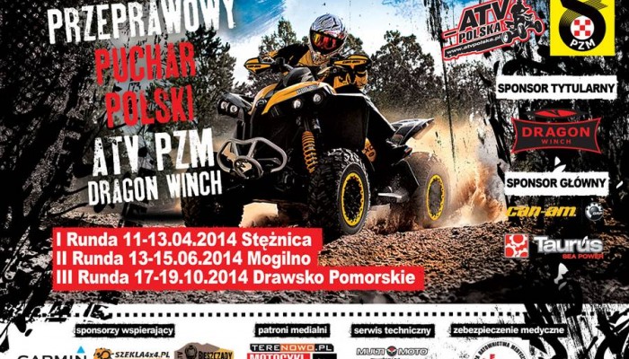 Przeprawowy Puchar Polski ATV PZM Dragon Winch - zapowied