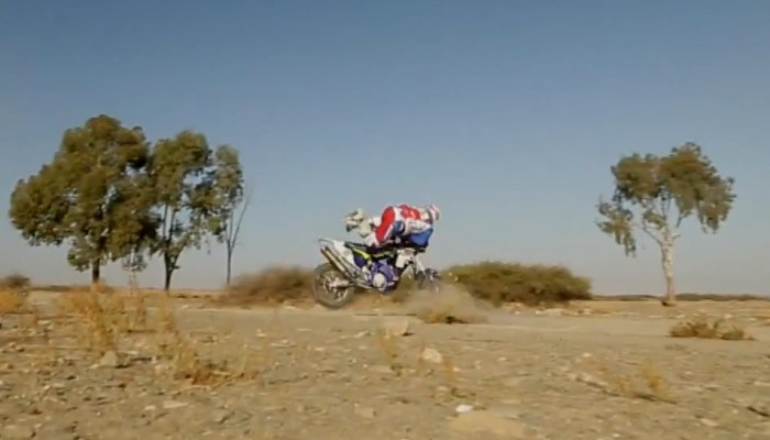 Rajd Maroka - wypadek przy du�ej pr�dko�ci