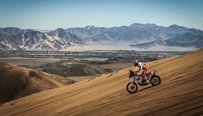 Dakar 2015 wje�d�a do Chile