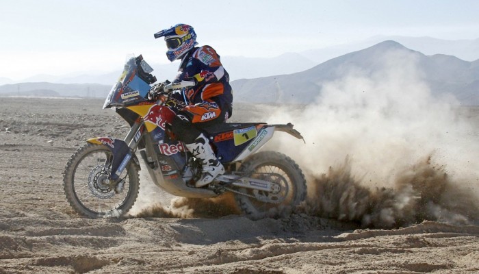 Coma wygrywa, Barreda prowadzi - pi�ty etap Dakaru